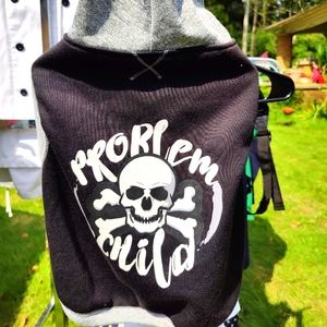 Canine hoodie Size Large